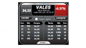 livro de oferta de acoes da vale