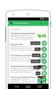 evernote aplicativo organizacao