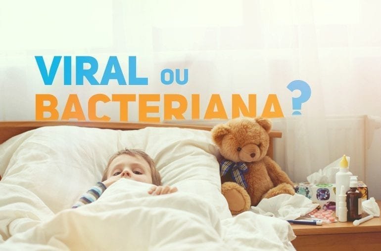 diferenciar doenca viral ou bacteriana - pediatria