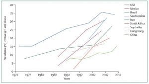grafico prevalencia obesidade