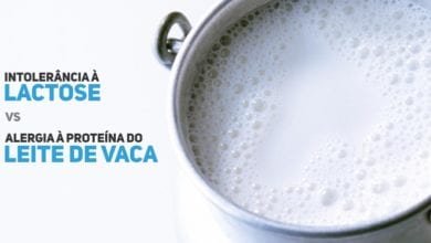 intolerancia a lactose ou alergia a proteina do leite de vaca - pediatria