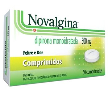 Novalgina - comprimido - 500mg ml