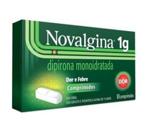 Novalgina comprimido normal 1g