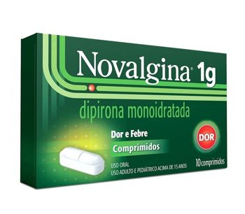 Novalgina comprimido normal 1g
